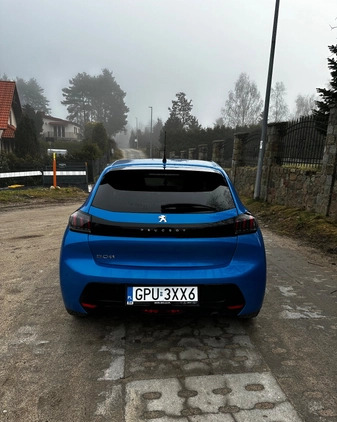 Peugeot 208 cena 55000 przebieg: 20300, rok produkcji 2021 z Kobyłka małe 106